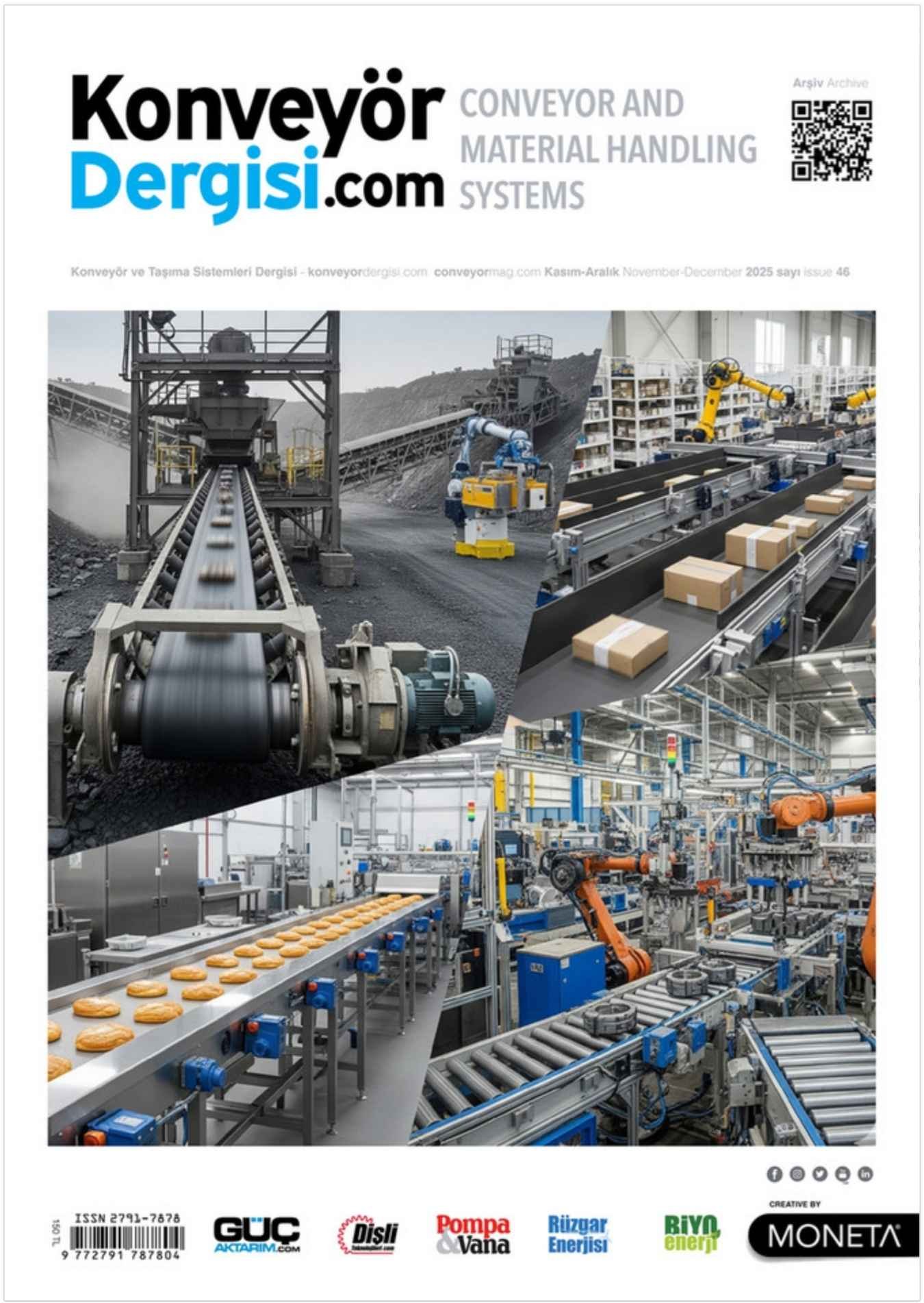 Konveyör Dergisi Kapağı