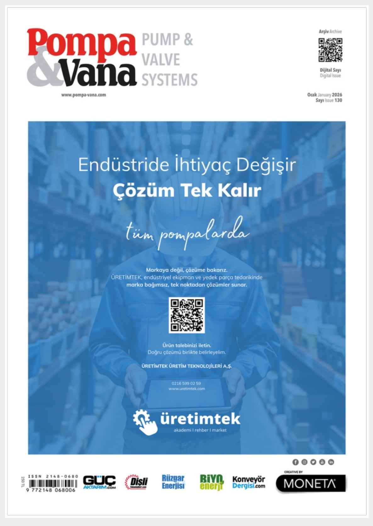 Pompa ve Vana Dergisi Kapağı